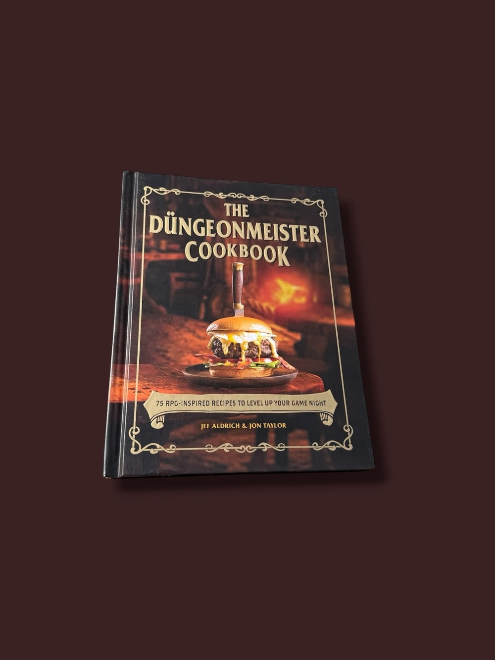 The Dungeonmeister Cookbook - Brown Hardcover Cookbook